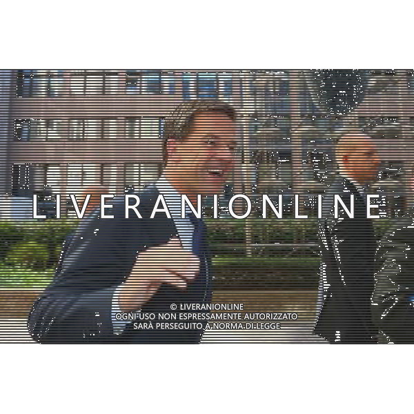 (140716) -- BRUSSELS, July 16, 2014 () -- Dutch Prime Minister Mark Rutte arrives to attend the Special Meeting of the European Council at the EU headquarters in Brussels, capital of Belgium, July 16, 2014. (/Gong Bing) ©PHOTOSHOT/Agenzia Aldo Liverani sas - ITALY ONLY - EDITORIAL USE ONLY - Riunione straordinaria del Consiglio europeo presso la sede dell\'Unione europea a Bruxelles, capitale del Belgio 16 luglio 2014