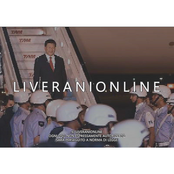 (140715) -- BRASILIA, July 15, 2014 () -- Chinese President Xi Jinping arrives in Brasilia, Brazil, July 15, 2014, for a state visit to Brazil and meeting with leaders of Latin American and Caribbean nations.(/Liu Jiansheng) (wf) ©PHOTOSHOT/Agenzia Aldo Liverani sas - ITALY ONLY - EDITORIAL USE ONLY - BRICS summit a Fortaleza Brasile