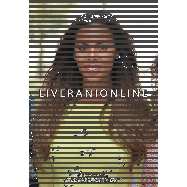Rochelle Humes presents her first collection for Very.co.uk outside Claridge\'s Hotel in London. 16th July 2014. ©PHOTOSHOT/Agenzia Aldo Liverani sas - ITALY ONLY - EDITORIAL USE ONLY