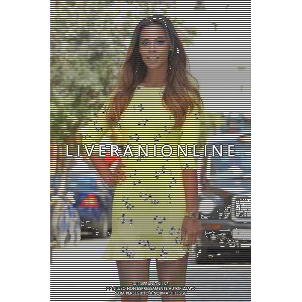 Rochelle Humes presents her first collection for Very.co.uk outside Claridge\'s Hotel in London. 16th July 2014. ©PHOTOSHOT/Agenzia Aldo Liverani sas - ITALY ONLY - EDITORIAL USE ONLY