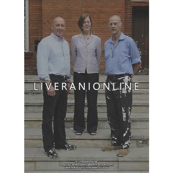Ice Warriors Sir Ranulph Fiennes Project Patron,Ice Warrior Founder and Explorer Jim McNeill, and Alexandra Shackleton pose at a photocall at the Royal Geographical Society. Expedition Patron (to be announced) the Hon Alexandra Shackleton, Granddaughter of the great explorer Sir Ernest Shackleton - will be announcing that this is Shackleton\'s unfulfilled ambition ©PHOTOSHOT/Agenzia Aldo Liverani sas - ITALY ONLY - EDITORIAL USE ONLY