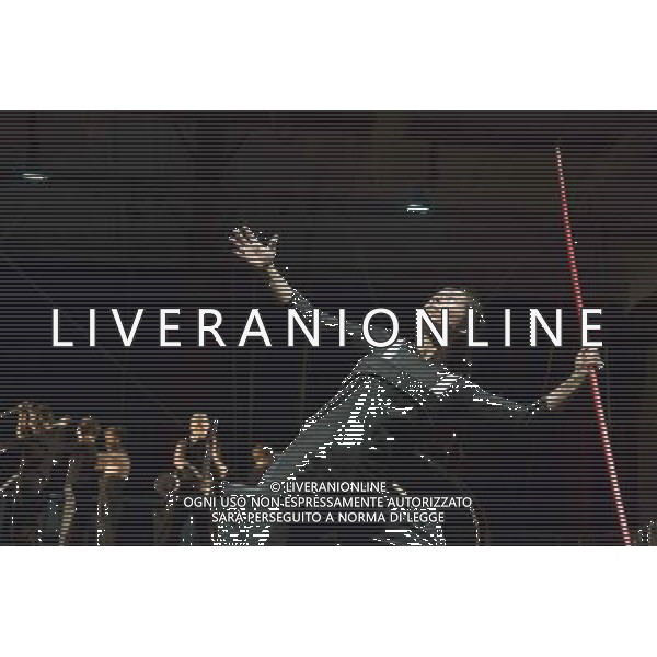 Pictured. Pamela Pantoja performing. Photocall for the UK Premiere of \'Leviathan\', a live theatre spectacle and homage to Moby Dick by immersive theatre specialists Living Structures. Performances are at Hackney Downs Studios, Hackney, until 26 July 2014. Living Structures re-imagines Captain Ahab\'s pursuit of the great white whale to take the audience on an artistic adventure and on oceanic journey. Audience members get the role of shipmates, signing up to join the cast/crew on board Ahab\'s ship. ©PHOTOSHOT/Agenzia Aldo Liverani sas - ITALY ONLY - EDITORIAL USE ONLY