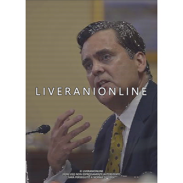 (140716) -- WASHINGTON D.C., July 16, 2014 () -- Jonathan Turley, Professor of Public Interest Law at the George Washington University Law School, testifies at a House Rules Committee hearing on Capitol Hill in Washington D.C., the United States, July 16, 2014. The committee heard testimony on Speaker of U.S. House of Representatives John Boehner\'s lawsuit against President Obama for misusing executive powers.(/Yin Bogu) ©PHOTOSHOT/Agenzia Aldo Liverani sas - ITALY ONLY - EDITORIAL USE ONLY