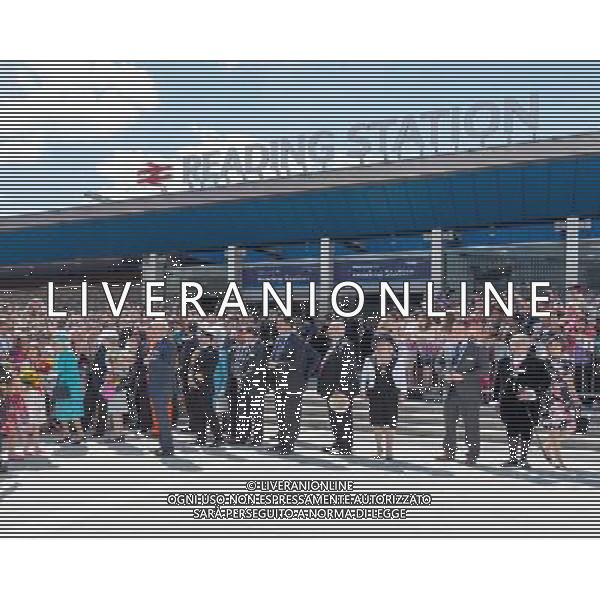 HM the Queen officially opening redeveloped Reading Station 2014 READING, United Kingdom, Date: 17/07/2014 AG ALDO LIVERANI SAS ONLY ITALY