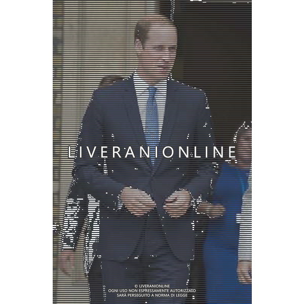 The Duke of Cambridge leaves the Imperial War Museum. this summer IWM is opening new, permanent First World War Galleries to mark the start of the Centenary. Visitors can discover the story of the war, how it started, how the Allies won and its global impact. ©photoshot/Agenzia Aldo Liverani sas - ITALY ONLY - EDITORIAL USE ONLY - David Cameron e il principe William in visita al Imperial War Musei (IWM) di Londra, nel centenario della prima Guerra Mondiale - Inghilterra 17/07/2014