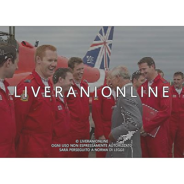 The Prince of Wales visited The Royal International Air Tattoo to celebrate the Red Arrows\' 50th display season, RAF Fairford, Gloucestershire, The Prince of Wales viewed the Red Arrows Hawk T1 aircraft and meet pilots involved in performing the flypasts and aerobatics displays as part of the Tattoo\'s 50th display season celebrations. . ©photoshot/Agenzia Aldo Liverani sas - ITALY ONLY - EDITORIAL USE ONLY - REALI INGLESI: Il Principe Carlo d\'inghilterra in visita al The Royal International Air Tattoo per celebrare la 50ma mostra le Red Arrows \', RAF Fairford, Gloucestershire
