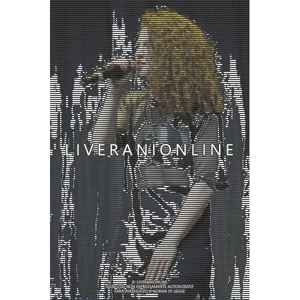 Singer Jess Glynne performs at Key 103 Live at Manchester Arena, Manchester, England, 17th July 2014. ©photoshot/Agenzia Aldo Liverani sas - ITALY ONLY - EDITORIAL USE ONLY