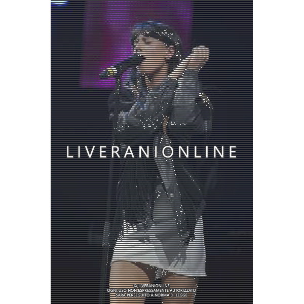 Singer Foxes (Louisa Rose Allen) performs at Key 103 Live at Manchester Arena, Manchester, England, 17th July 2014. ©photoshot/Agenzia Aldo Liverani sas - ITALY ONLY - EDITORIAL USE ONLY