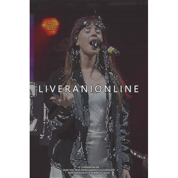 Singer Foxes (Louisa Rose Allen) performs at Key 103 Live at Manchester Arena, Manchester, England, 17th July 2014. ©photoshot/Agenzia Aldo Liverani sas - ITALY ONLY - EDITORIAL USE ONLY