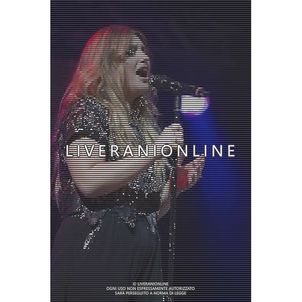 Singer and former X-Factor contestant Ella Henderson performs at Key 103 Live at Manchester Arena, Manchester, England, 17th July 2014. ©photoshot/Agenzia Aldo Liverani sas - ITALY ONLY - EDITORIAL USE ONLY