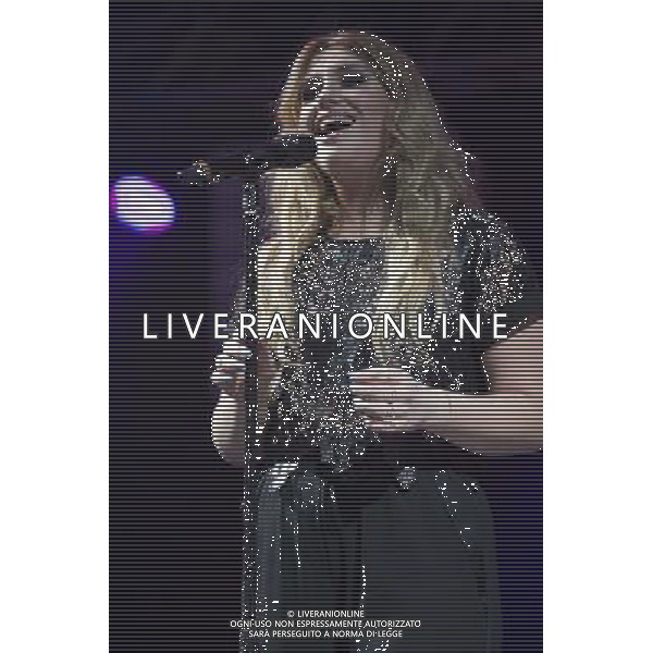 Singer and former X-Factor contestant Ella Henderson performs at Key 103 Live at Manchester Arena, Manchester, England, 17th July 2014. ©photoshot/Agenzia Aldo Liverani sas - ITALY ONLY - EDITORIAL USE ONLY