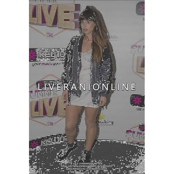 Singer Foxes (Louisa Rose Allen) poses backstage at Key 103 Live at Manchester Arena, Manchester, England, 17th July 2014. ©photoshot/Agenzia Aldo Liverani sas - ITALY ONLY - EDITORIAL USE ONLY