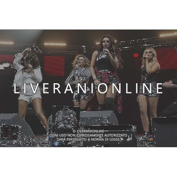 Girl Group Little Mix perform at Key 103 Live (Perrie Edwards, Jesy Nelson, Leigh-Anne Pinnock, Jade Thirlwall) at Manchester Arena, Manchester, England, 17th July 2014. ©photoshot/Agenzia Aldo Liverani sas - ITALY ONLY - EDITORIAL USE ONLY