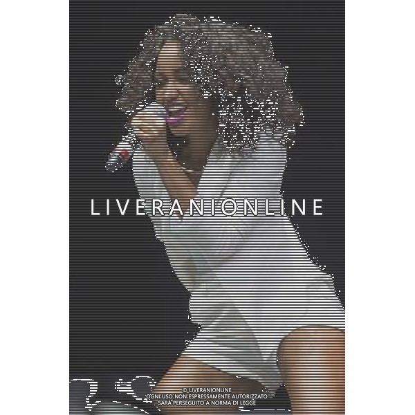 Leigh-Anne Pinnock of Little Mix performs at Key 103 Live at Manchester Arena, Manchester, England, 17th July 2014. ©photoshot/Agenzia Aldo Liverani sas - ITALY ONLY - EDITORIAL USE ONLY