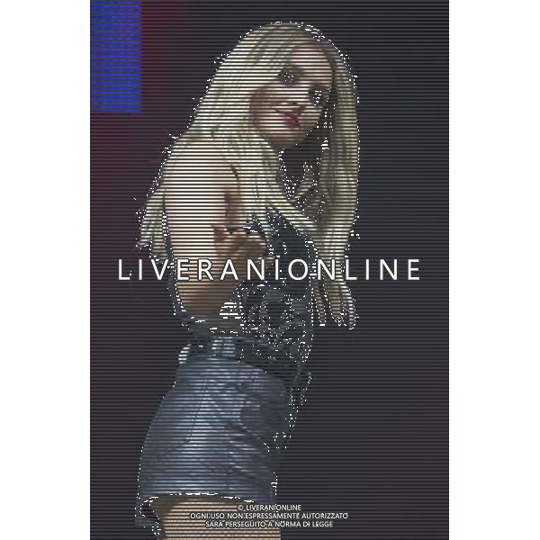 Perrie Edwards of Little Mix performs at Key 103 Live at Manchester Arena, Manchester, England, 17th July 2014. ©photoshot/Agenzia Aldo Liverani sas - ITALY ONLY - EDITORIAL USE ONLY