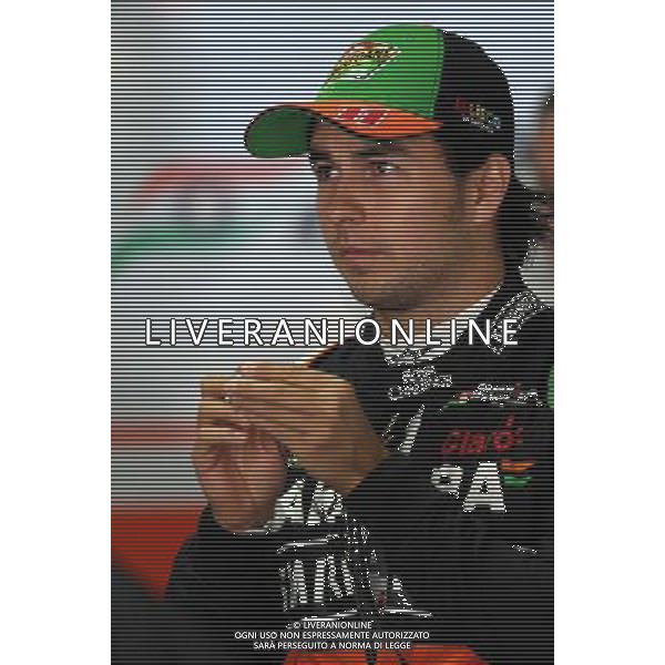 Sergio Perez (MEX), Sahara Force India 18.07.2014. Formula 1 World Championship, Rd 10, German Grand Prix, Hockenheim, Germany, Practice Day. - www.xpbimages.com, EMail: requests@xpbimages.com - copy of publication required for printed pictures. Every used picture is fee-liable. © Copyright: Charniaux / XPB Images /Agenzia Aldo Liverani sas - ONLY ITALY - Formula 1 Gran Premio di Germania 2014 Hockenheim - Prove libere