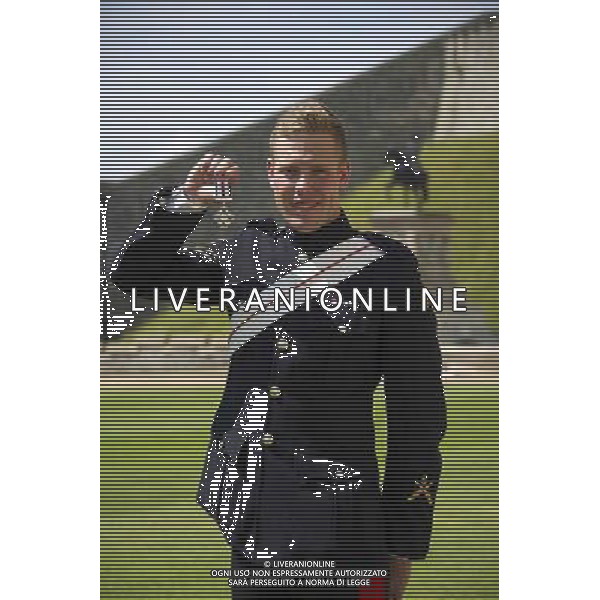 Lance Corporal of Horse Simon Moloney, The Blues and Royals (Royal Horse Guards \' 1st Dragoons), received the Conspicuous Gallantry Cross at an Investiture Ceremony at Windsor Castle, Berkshire on Friday July 18, 2014. ©photoshot/AGENZIA ALDO LIVERANI SAS - ITALY ONLY - EDITORIAL USE ONLY