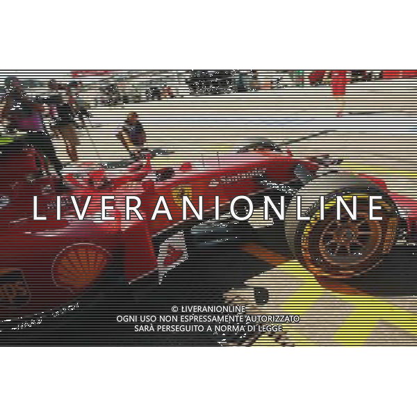 Kimi Raikkonen (FIN) Ferrari F14-T leaves the pits. 19.07.2014. Formula 1 World Championship, Rd 10, German Grand Prix, Hockenheim, Germany, Qualifying Day. - www.xpbimages.com, EMail: requests@xpbimages.com - copy of publication required for printed pictures. Every used picture is fee-liable. © Copyright: Photo4 / XPB Images AG ALDO LIVERANI SAS ONLY ITALY
