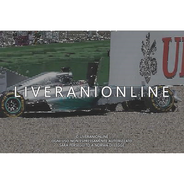 Lewis Hamilton (GBR), Mercedes AMG F1 Team crash during Q1 19.07.2014. Formula 1 World Championship, Rd 10, German Grand Prix, Hockenheim, Germany, Qualifying Day. - www.xpbimages.com, EMail: requests@xpbimages.com - copy of publication required for printed pictures. Every used picture is fee-liable. © Copyright: Charniaux / XPB Images AG ALDO LIVERANI SAS ONLY ITALY