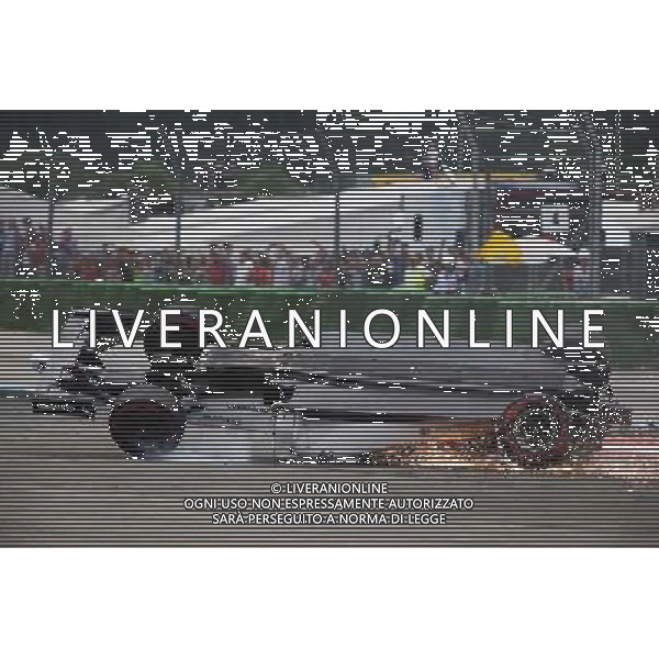 Felipe Massa (BRA) Williams FW36 crashes at the start of the race. 20.07.2014. Formula 1 World Championship, Rd 10, German Grand Prix, Hockenheim, Germany, Race Day. - www.xpbimages.com, EMail: requests@xpbimages.com - copy of publication required for printed pictures. Every used picture is fee-liable. © Copyright: Charniaux / XPB Images /AGENZIA ALDO LIVERANI SAS - ITALY ONLY - EDITORIAL USE ONLY - Gp F1 germania Gara