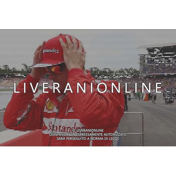 Kimi Raikkonen (FIN) Ferrari on the grid. 20.07.2014. Formula 1 World Championship, Rd 10, German Grand Prix, Hockenheim, Germany, Race Day. - www.xpbimages.com, EMail: requests@xpbimages.com - copy of publication required for printed pictures. Every used picture is fee-liable. © Copyright: Batchelor / XPB Images - Gp F1 Germania gara /AGENZIA ALDO LIVERANI SAS - ITALY ONLY - EDITORIAL USE ONLY