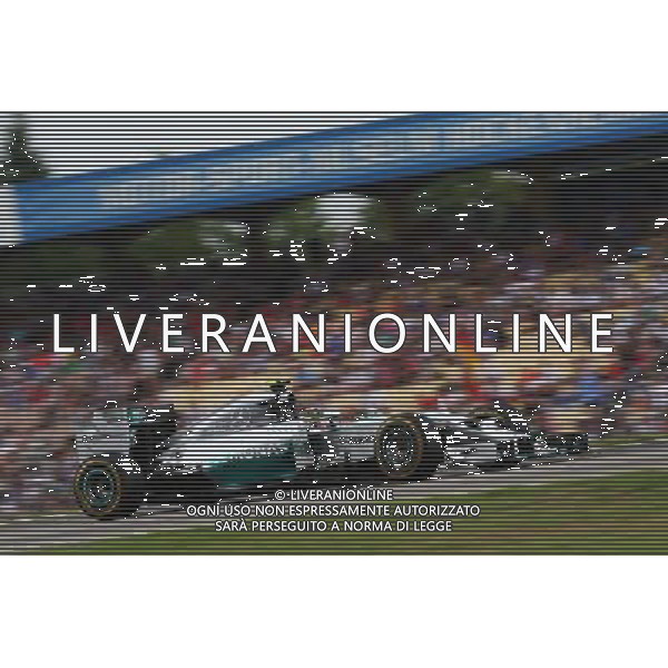 Nico Rosberg (GER) Mercedes AMG F1 W05. 20.07.2014. Formula 1 World Championship, Rd 10, German Grand Prix, Hockenheim, Germany, Race Day. - www.xpbimages.com, EMail: requests@xpbimages.com - copy of publication required for printed pictures. Every used picture is fee-liable. Â© Copyright: Herweg / XPB Images /AGENZIA ALDO LIVERANI SAS - ITALY ONLY - EDITORIAL USE ONLY - Gp F1 Germania gara