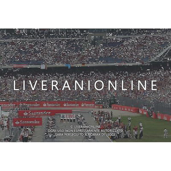 The grid before the start of the race. 20.07.2014. Formula 1 World Championship, Rd 10, German Grand Prix, Hockenheim, Germany, Race Day. - www.xpbimages.com, EMail: requests@xpbimages.com - copy of publication required for printed pictures. Every used picture is fee-liable. Â© Copyright: Herweg / XPB Images /AGENZIA ALDO LIVERANI SAS - ITALY ONLY - EDITORIAL USE ONLY - Gp F1 Germania gara