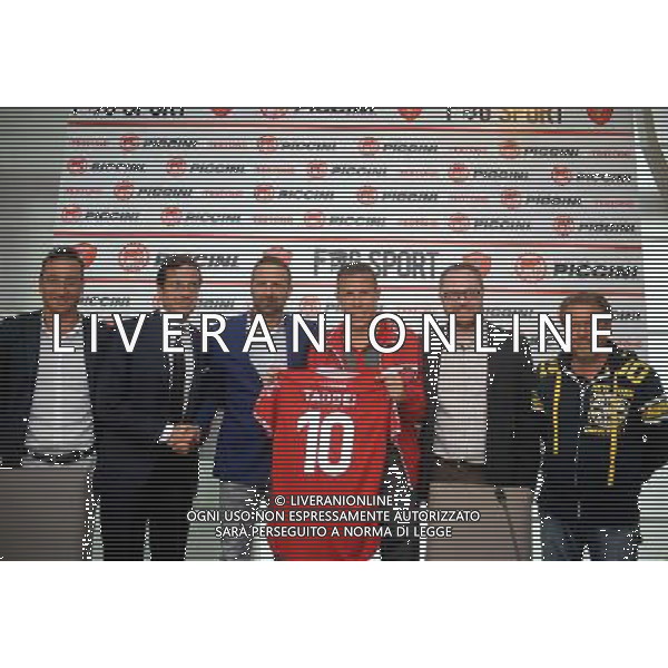Presentazione di rodrigo ferrante taddei nuovo acquisto del perugia Calcio 21 luglio 2014 ©Settonce/AGENZIA ALDO LIVERANI SAS