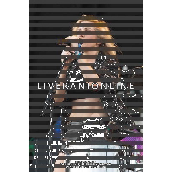Ellie Goulding performs on the Main Stage at T in the Park Festival, Balado, Scotland UK on 11th July 2014 ©photoshot/AGENZIA ALDO LIVERANI SAS - ITALY ONLY - EDITORIAL USE ONLY