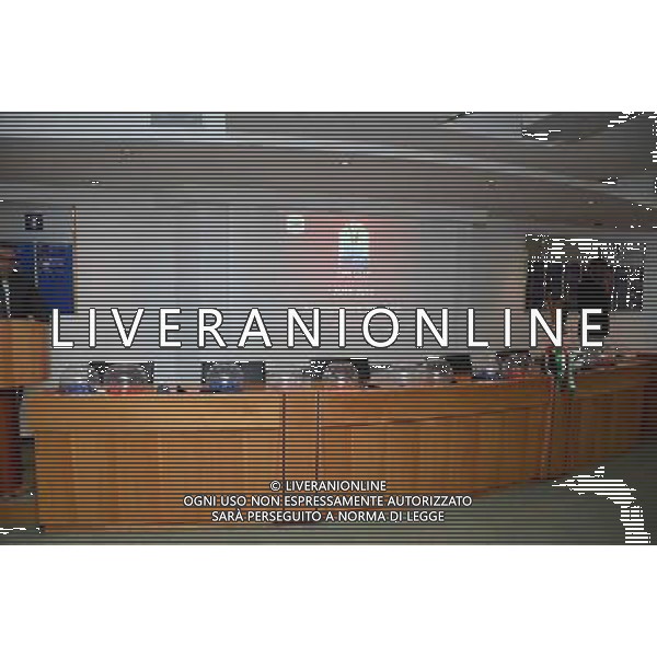 Sorteggio abbinamento squadre Coppa Italia Tim Cup nella sede della Lega Calcio a Milano 22 luglio 2014 Â©Gazzaniga/AGENZIA ALDO LIVERANI SAS