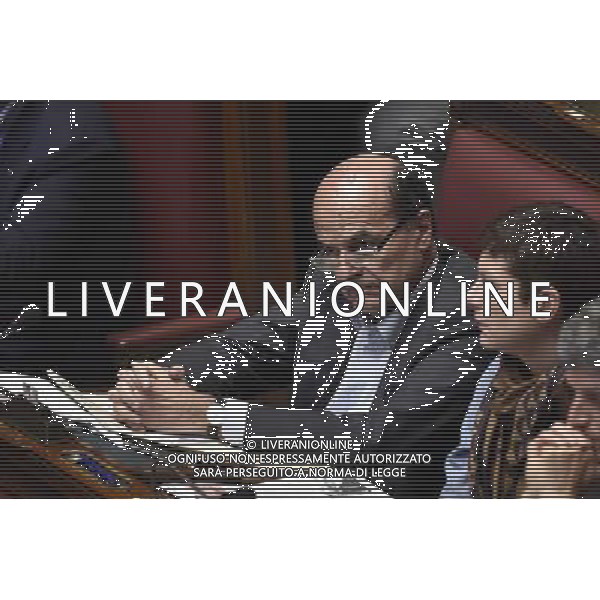 Seduta alla Camera su discussione della relazione della Giunta per le autorizzazioni sulla domanda di autorizzazione ad eseguire la misura cautelare della custodia in carcere nei confronti del deputato Galan - Roma 22 luglio 2014 nella foto Pier Luigi Bersani ©Corradetti/AGENZIA ALDO LIVERANI SAS