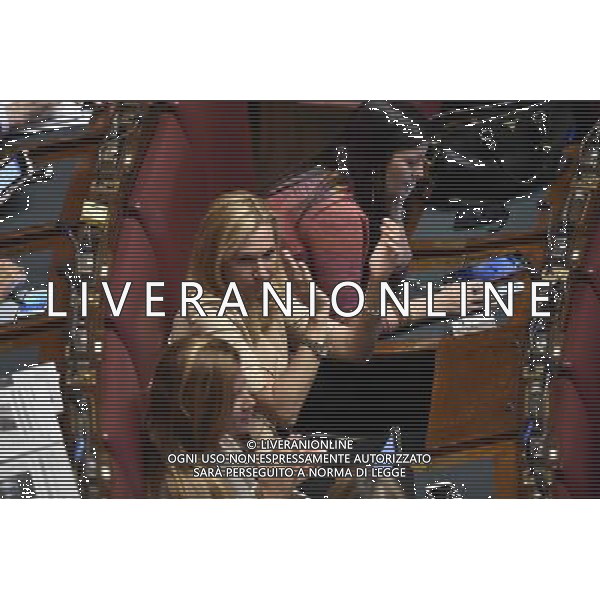 Seduta alla Camera su discussione della relazione della Giunta per le autorizzazioni sulla domanda di autorizzazione ad eseguire la misura cautelare della custodia in carcere nei confronti del deputato Galan - Roma 22 luglio 2014 nella foto Michaela Biancofiore ©Corradetti/AGENZIA ALDO LIVERANI SAS