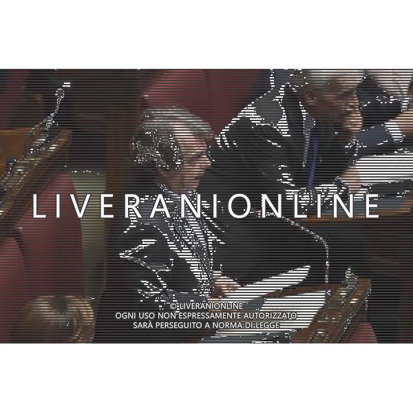 Seduta alla Camera su discussione della relazione della Giunta per le autorizzazioni sulla domanda di autorizzazione ad eseguire la misura cautelare della custodia in carcere nei confronti del deputato Galan - Roma 22 luglio 2014 nella foto Renato Brunetta ©Corradetti/AGENZIA ALDO LIVERANI SAS