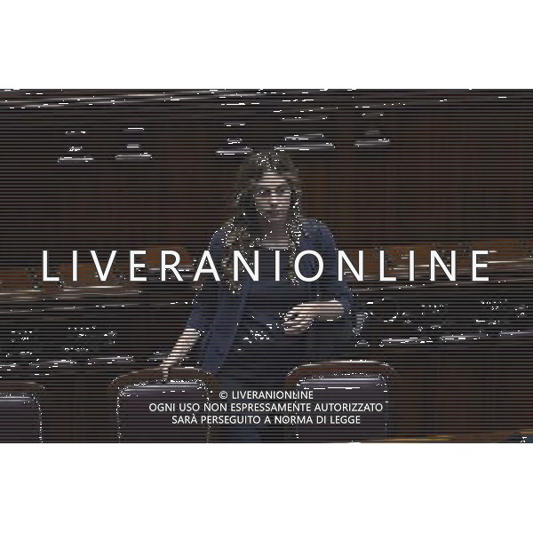 Seduta alla Camera su discussione della relazione della Giunta per le autorizzazioni sulla domanda di autorizzazione ad eseguire la misura cautelare della custodia in carcere nei confronti del deputato Galan - Roma 22 luglio 2014 nella foto Marianna Madia ©Corradetti/AGENZIA ALDO LIVERANI SAS