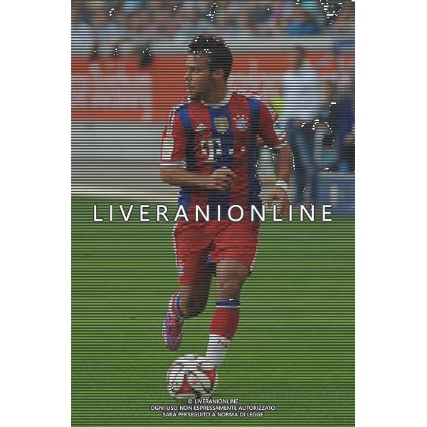 Juan Bernat ( FC Bayern Muenchen ) // during a Friendly Match between MSV Duisburg and FC Bayern Muenchen at the Schau Ins Land Arena in Duisburg, Germany on 2014/07/21. EXPA Pictures © 2014, PhotoCredit: EXPA/ Eibner-Pressefoto/ Thienel *****ATTENTION - OUT of GER***** ©photoshot/AGENZIA ALDO LIVERANI SAS - ITALY ONLY - EDITORIAL USE ONLY - Partita amichevole tra MSV Duisburg e FC Bayern Monaco a Duisburg, in Germania il 21 luglio 2014