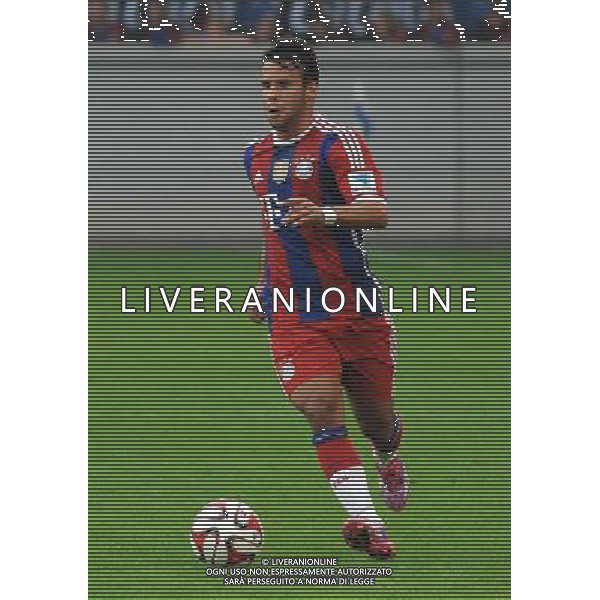 Juan Bernat ( FC Bayern Muenchen ) // during a Friendly Match between MSV Duisburg and FC Bayern Muenchen at the Schau Ins Land Arena in Duisburg, Germany on 2014/07/21. EXPA Pictures © 2014, PhotoCredit: EXPA/ Eibner-Pressefoto/ Thienel *****ATTENTION - OUT of GER***** ©photoshot/AGENZIA ALDO LIVERANI SAS - ITALY ONLY - EDITORIAL USE ONLY - Partita amichevole tra MSV Duisburg e FC Bayern Monaco a Duisburg, in Germania il 21 luglio 2014