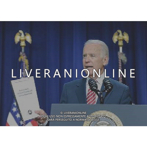 (140722)--WASHINGTON D.C., July 22, 2014 ()-- U.S. Vice President Joe Biden speaks before U.S. President Barack Obama signes the Workforce Innovation and Opportunity Act at White House in Washington D.C., capital of the United States, July 22, 2014. U.S. President Barack Obama singed H.R.803, the Workforce Innovation and Opportunity Act, which reauthorizes and reforms core workforce development programs administered by the Departments of Education and Labor and transfers from the Department of Education to the Department of Health and Human Services certain disability and independent living program functions, on Tuesday. (/Bao Dandan) ©PHOTOSHOT/AGENZIA ALDO LIVERANI SAS - ITALY ONLY - EDITORIAL USE ONLY