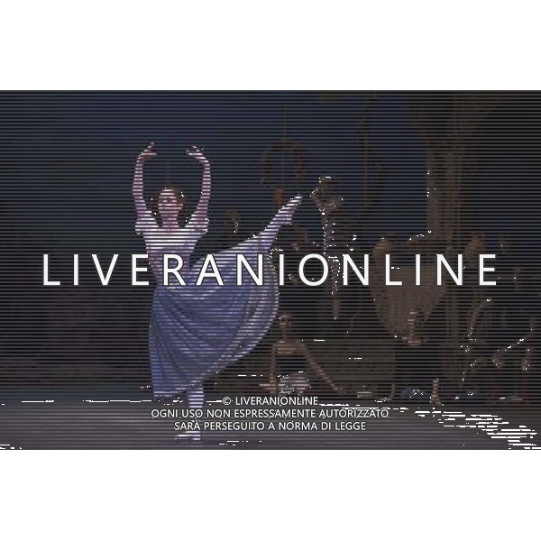 Members of the English National Ballet perform during a dress rehearsal for Coppelia at the London Coliseum on 22 July, 2014 ©PHOTOSHOT/AGENZIA ALDO LIVERANI SAS - ITALY ONLY - EDITORIAL USE ONLY