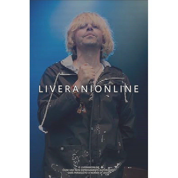 The Charlatans perform on the Radio 1 Stage T in the Park Festival, Balado, Scotland UK on 12th July 2014. The band consists of Tim Burgess (vocals), Mark Collins (guitar), Martin Blunt (bass guitar) ©PHOTOSHOT/AGENZIA ALDO LIVERANI SAS - ITALY ONLY - EDITORIAL USE ONLY