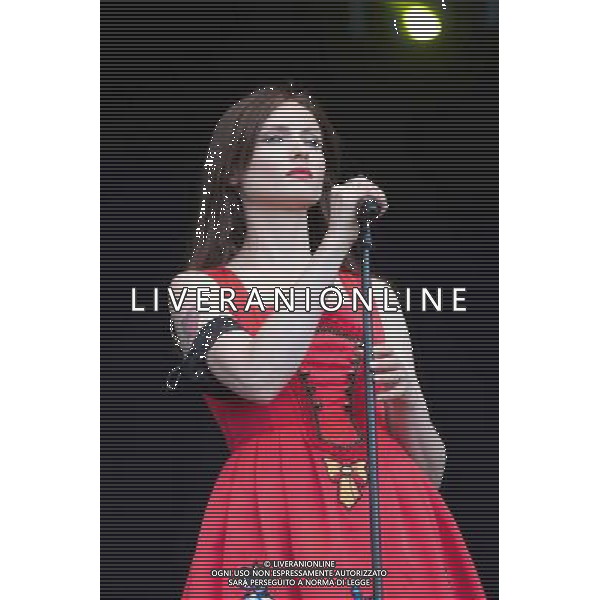 Sophie Ellis-Bextor performs on the Radio 1 Stage at T in the Park Festival, Balado, Scotland UK on 12th July 2014 ©PHOTOSHOT/AGENZIA ALDO LIVERANI SAS - ITALY ONLY - EDITORIAL USE ONLY