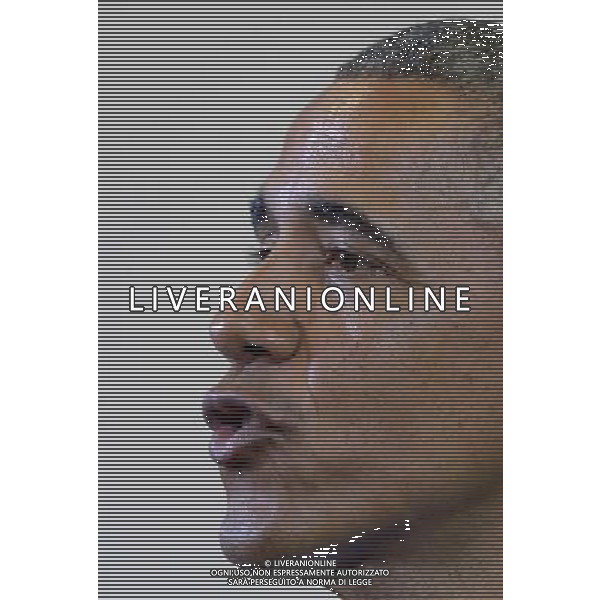 (140721) -- WASHINGTON D.C., July 21, 2014 () -- U.S. President Barack Obama speaks at the Walker Jones Education Campus in Washington D.C., the United States, on July 21, 2014. U.S. President Barack Obama on Monday called for a full, unimpeded and transparent investigation into the crash of Malaysian airliner MH17 in Ukraine. (/Yin Bogu) ©photoshot/AGENZIA ALDO LIVERANI SAS - ITALY ONLY - EDITORIAL USE ONLY