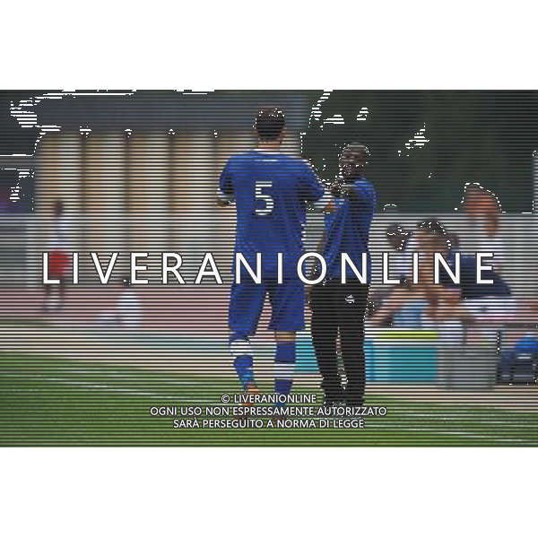 Claude MAKELELE / Sebastien SQUILLACI - 19.07.2014 - Bastian / Evian Thonon - Match Amical Photo : Jean Paul Thomas / Icon Sport AG ALDO LIVERANI SAS ONLY ITALY