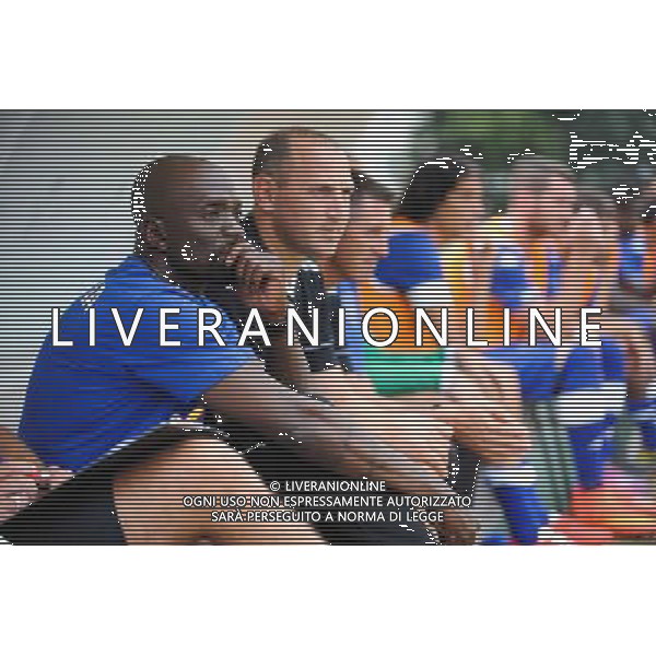 Claude MAKELELE - 19.07.2014 - Bastia / Evian Thonon - Match Amical Photo : Jean Paul Thomas / Icon Sport AG ALDO LIVERANI SAS ONLY ITALY