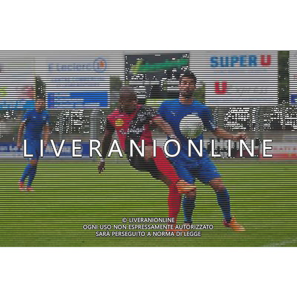 Claudio Beauvue / Quentin Bernard - 19.07.2014 - Guingamp / Niort - Match Amical Photo : Philippe Le Brech / Icon Sport AG ALDO LIVERANI SAS ONLY ITALY