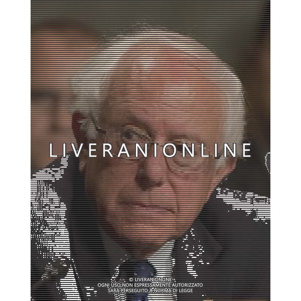 United States Senator Bernie Sanders (Independent of Vermont), Chairman, United States Senate Committee on Veterans Affairs, listens as Robert A. McDonald, nominee for Secretary of Veterans Affairs, testifies before the committee during his confirmation hearing before the in Washington, D.C. on Tuesday, July 22, 2014. ©photoshot/AGENZIA ALDO LIVERANI SAS - ITALY ONLY - EDITORIAL USE ONLY