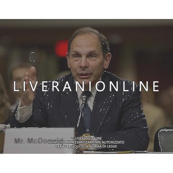 Robert A. McDonald, nominee for Secretary of Veterans Affairs, testifies during his confirmation hearing before the United States Senate Committee on Veterans Affairs in Washington, D.C. on Tuesday, July 22, 2014. ©photoshot/AGENZIA ALDO LIVERANI SAS - ITALY ONLY - EDITORIAL USE ONLY
