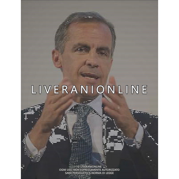 Mark Carney, Governor, Bank of England gives a speech at the Commonwealth games Business conference in Glasgow university. Glasgow, 23rd July 2014 ©photoshot/AGENZIA ALDO LIVERANI SAS - ITALY ONLY - EDITORIAL USE ONLY