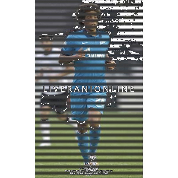 Axel Witsel (Zenit St. Petersburg) // Axel Witsel (Zenit St. Petersburg) during a testmatch between Derby County FC and Zenit Sankt Petersburg at the Sportscenter, Kalsdorf, Austria on 2014/07/22, EXPA Pictures © 2014, PhotoCredit: EXPA/ Erwin Scheriau ©photoshot/AGENZIA ALDO LIVERANI SAS - ITALY ONLY - EDITORIAL USE ONLY - Test match tra Derby County FC e Zenit St Petersburg al centro sportivo, Kalsdorf, Austria il 22/07/2014