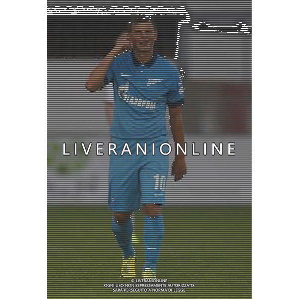 Andre Arshavin (Zenit St. Petersburg) // Andre Arshavin (Zenit St. Petersburg) during a testmatch between Derby County FC and Zenit Sankt Petersburg at the Sportscenter, Kalsdorf, Austria on 2014/07/22, EXPA Pictures © 2014, PhotoCredit: EXPA/ Erwin Scheriau ©photoshot/AGENZIA ALDO LIVERANI SAS - ITALY ONLY - EDITORIAL USE ONLY - Test match tra Derby County FC e Zenit St Petersburg al centro sportivo, Kalsdorf, Austria il 22/07/2014