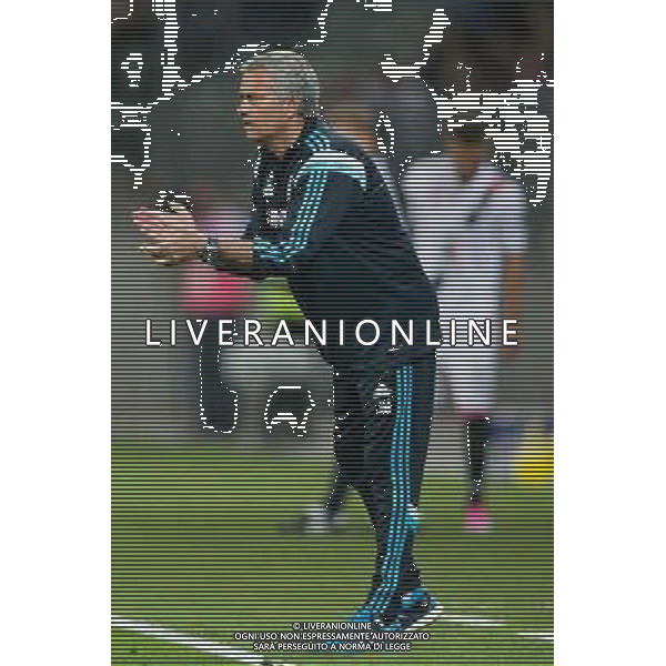 Trainer Jose Mourinho (FC Chelsea) // during a Friendly Match between RZ Pellets WAC and FC Chelsea at the Wˆrthersee Arena, Klagenfurt, Austria on 2014/07/23. EXPA Pictures © 2014, PhotoCredit: EXPA/ Johann Groder ©photoshot/AGENZIA ALDO LIVERANI SAS - ITALY ONLY - EDITORIAL USE ONLY